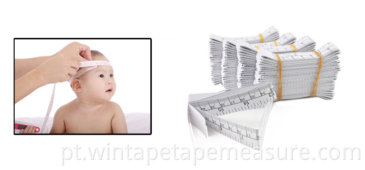 100cm Medical Promotional Gifts Coated Paper Medical Disposable Baby Height Measure